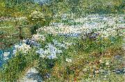Childe Hassam The Water Garden oil on canvas